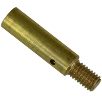 Rods Continuous Brass End Connector 6mm